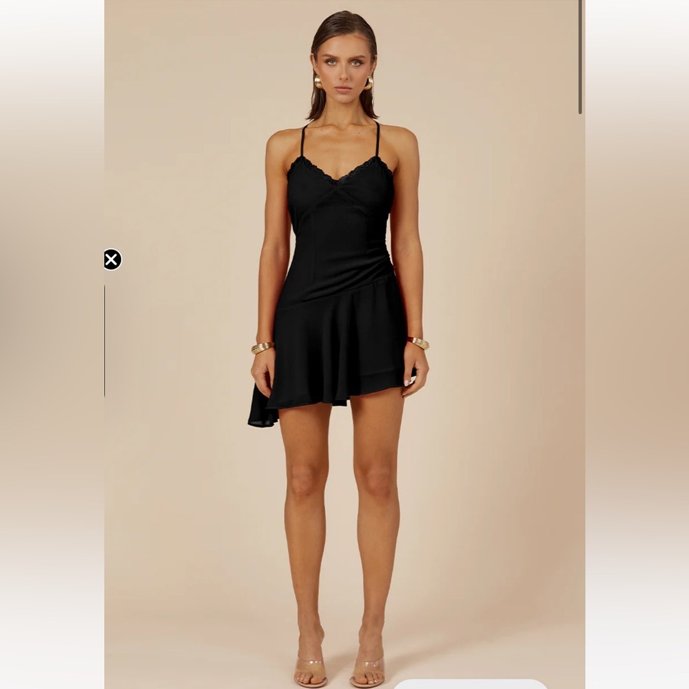 ODEZA MINI DRESS - BLACK - Picture 4 of 5
